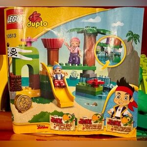 Lego Duplo Jake Neverland Hideout Retired Incomplete No Box Set #10513 Pirates